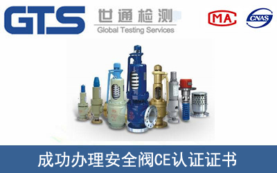 某公司成功办理安全阀CE认证证书